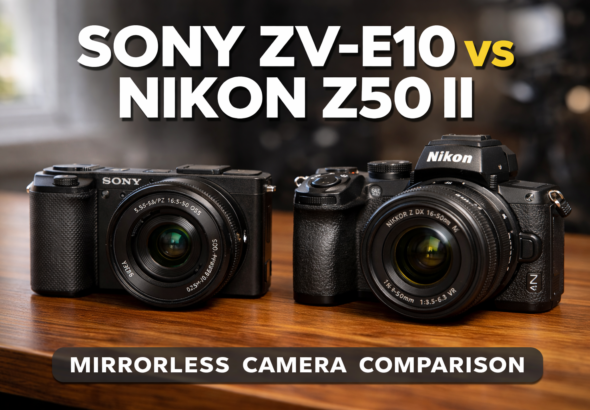 Sony ZV-E10 Mirrorless Camera Lens vs Nikon Z50 II Mirrorless Camera