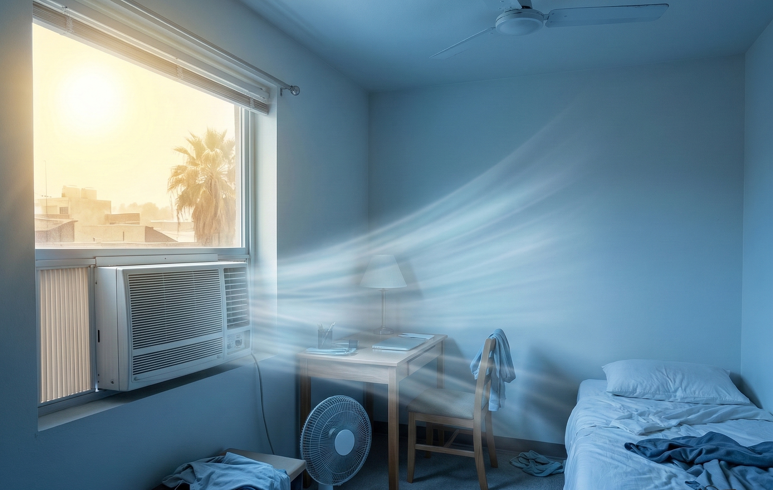 budget ac 2026 affordable window air conditioner cooling small bedroom setup