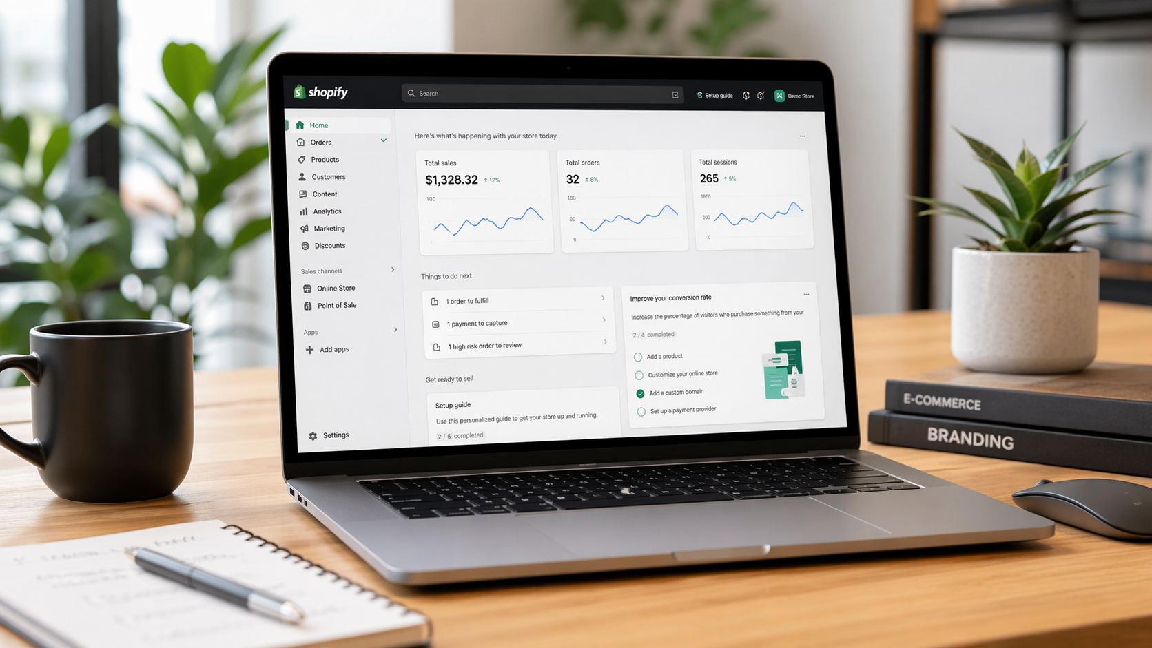 how to Set Up Shopify Account