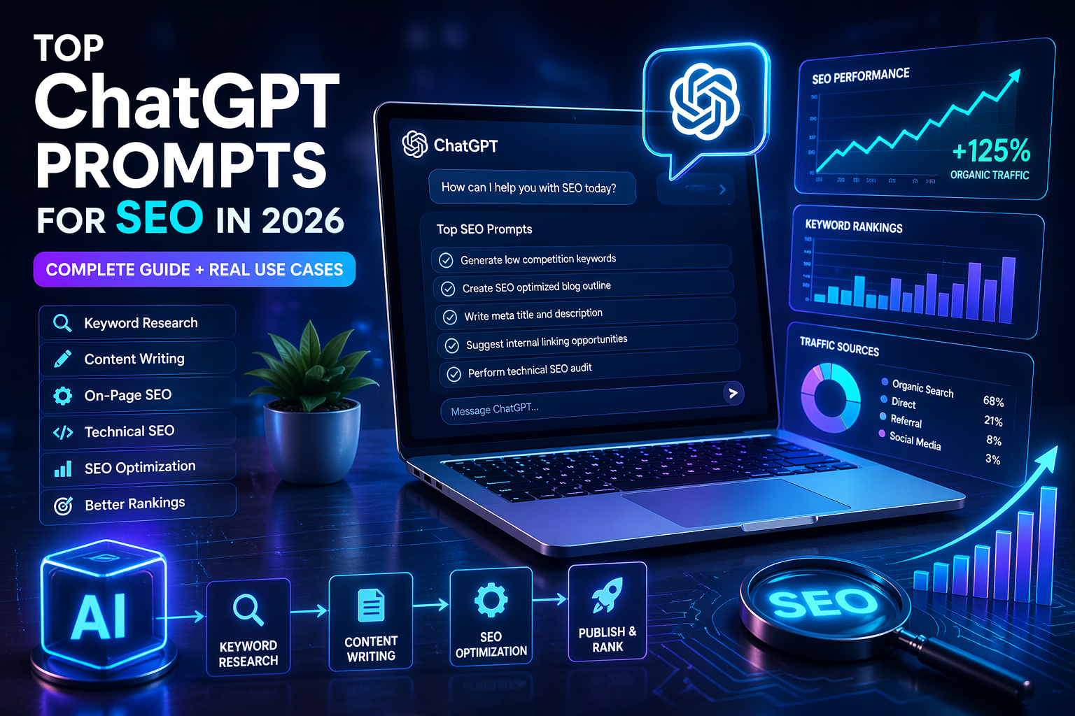 Top ChatGPT Prompts for SEO in 2026