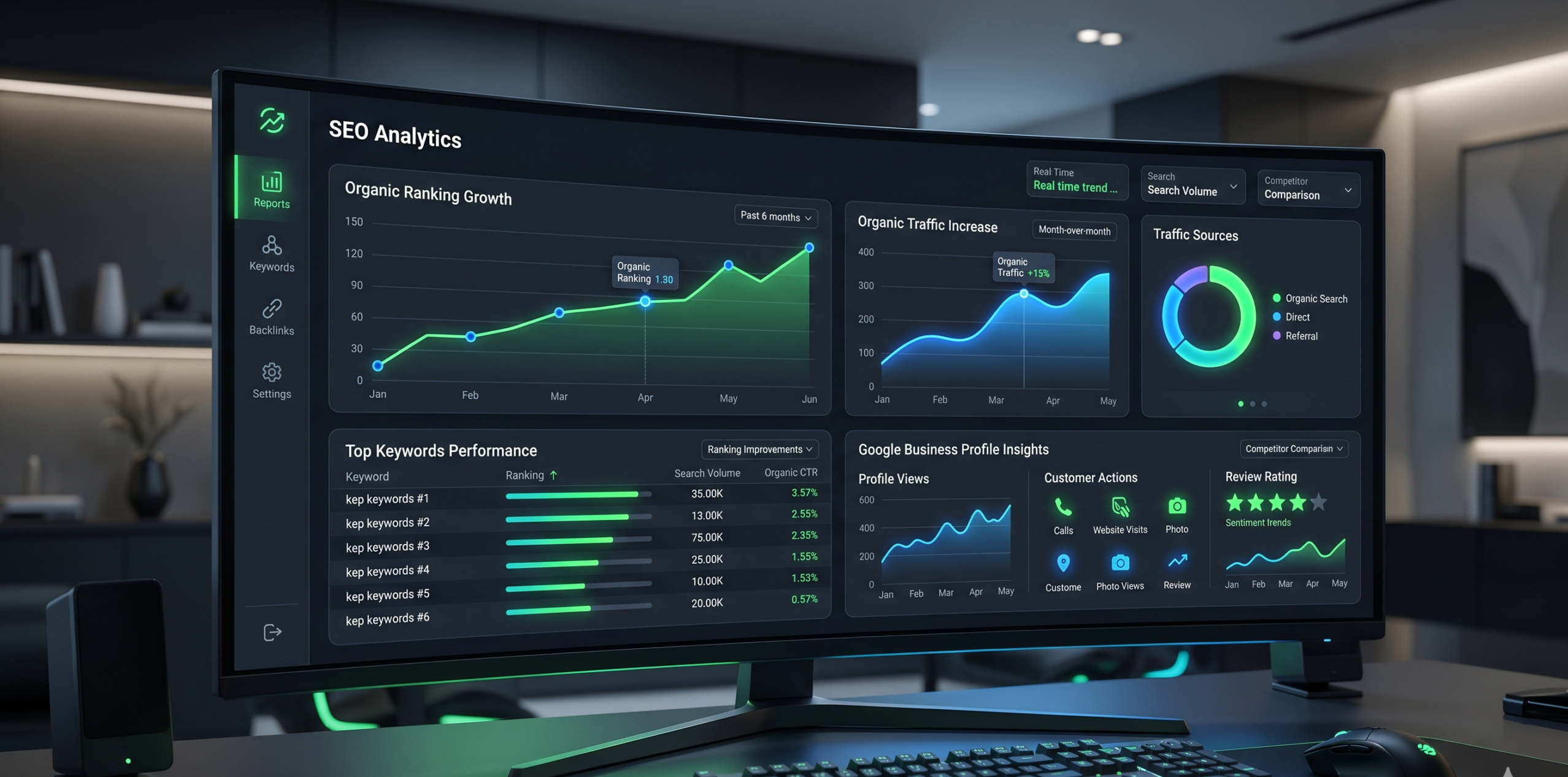 Google My Business profile