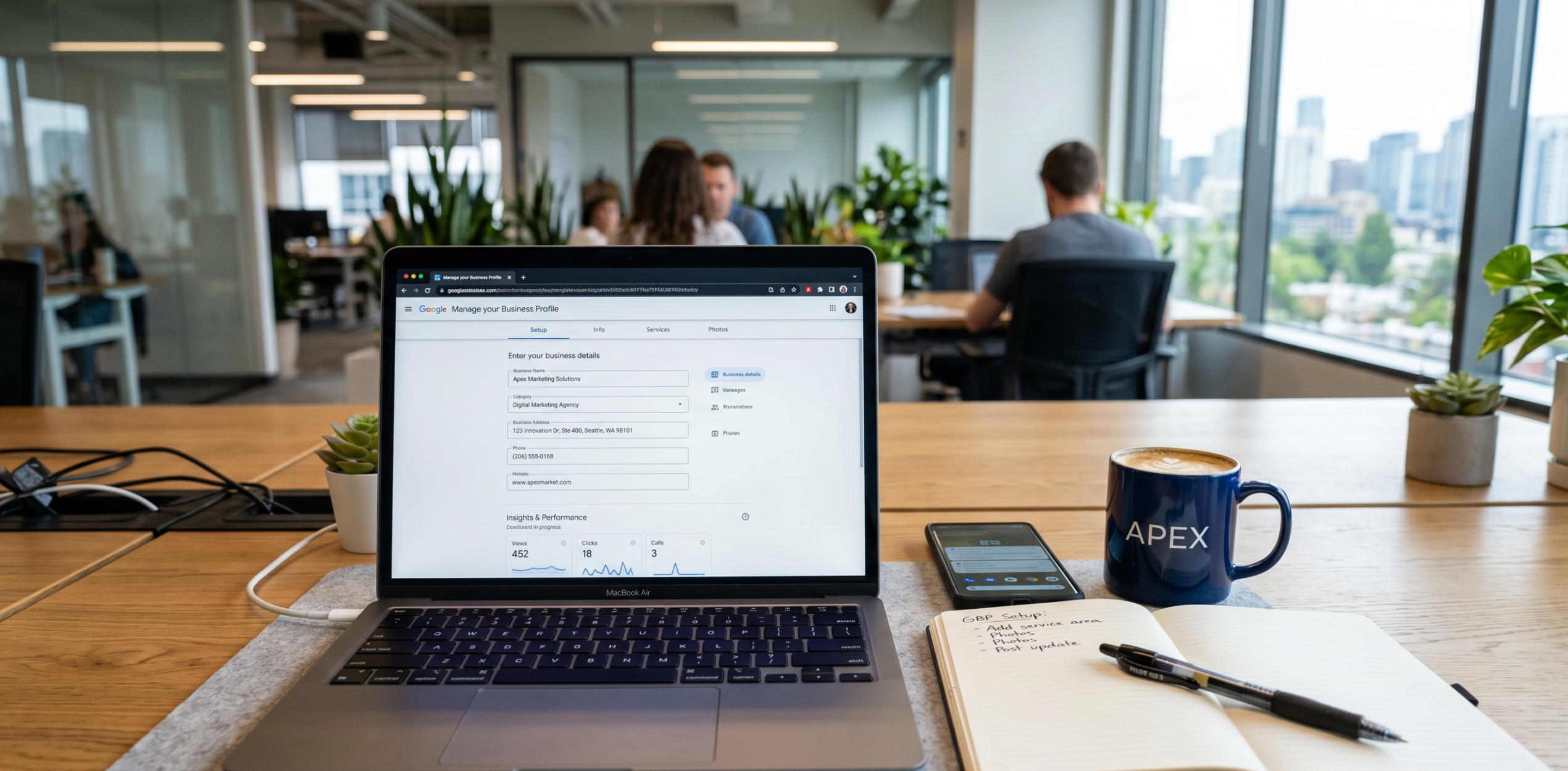 Google My Business profile